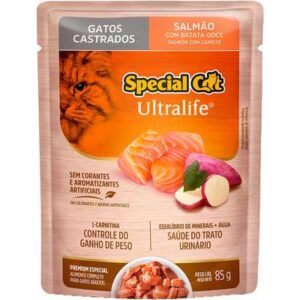Sache Gato Castrado Salmão 85 g