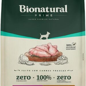 Ração Bionatural Prime - Frango Cães De Raças Pequenas Júnior 2,5kg