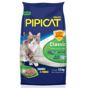 Areia de Gato Pipicat Classic 12kg