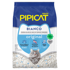 Areia de Gato Pipicat Bianco Original 1,8KG