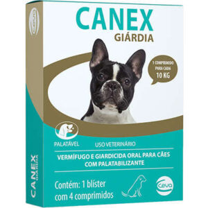 Vermífugo Canex Giárdia para Cães